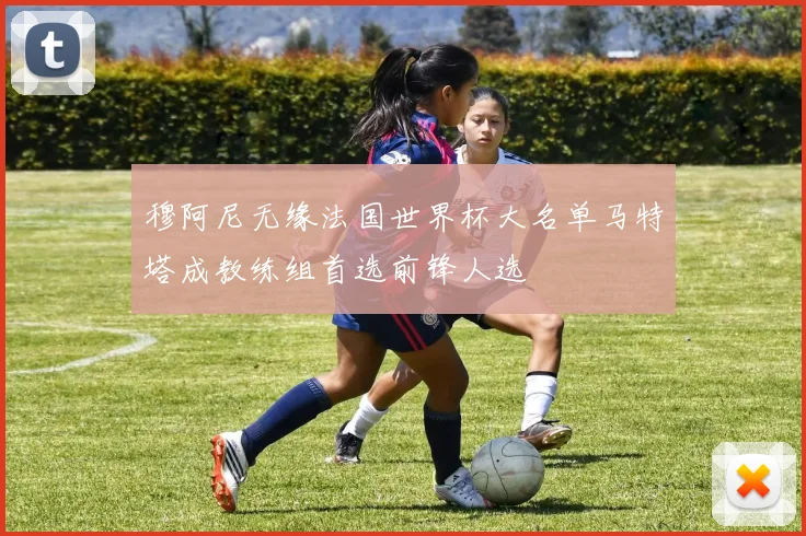 穆阿尼无缘法国世界杯大名单马特塔成教练组首选前锋人选
